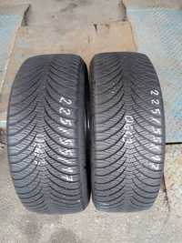 225/55/17 Goodyear Vector4season 97V  2019r  6mm