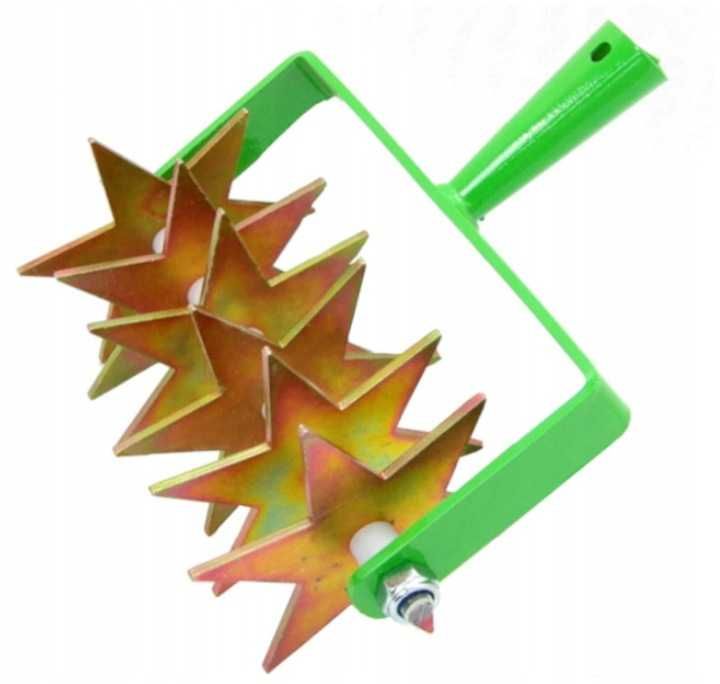 Aerator Spulchniacz Gleby Wertykulator ręczny NOWY 20cm 1,3KG