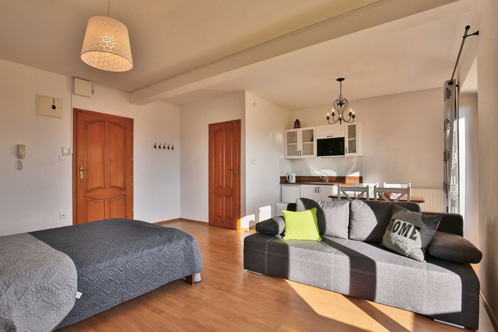 Ferie zimowe w górach, Kościelisko obok Zakopanego, apartamenty, widok