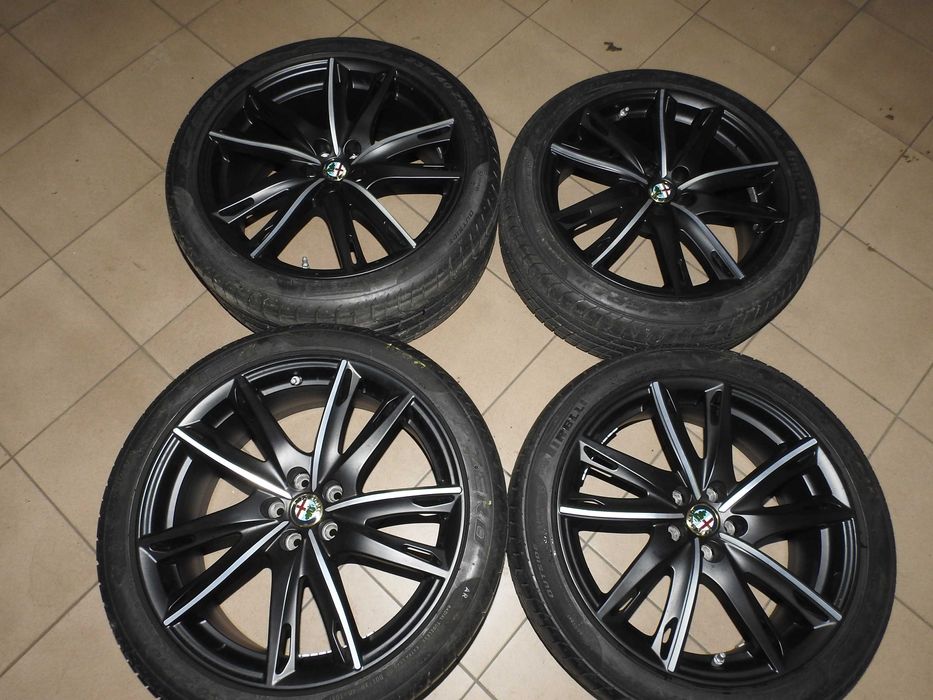 4×Alufelgi 5x98 Alfa Romeo 2x17 2x18cali 2x7J ET33 8J ET44  RARYTAS!!!