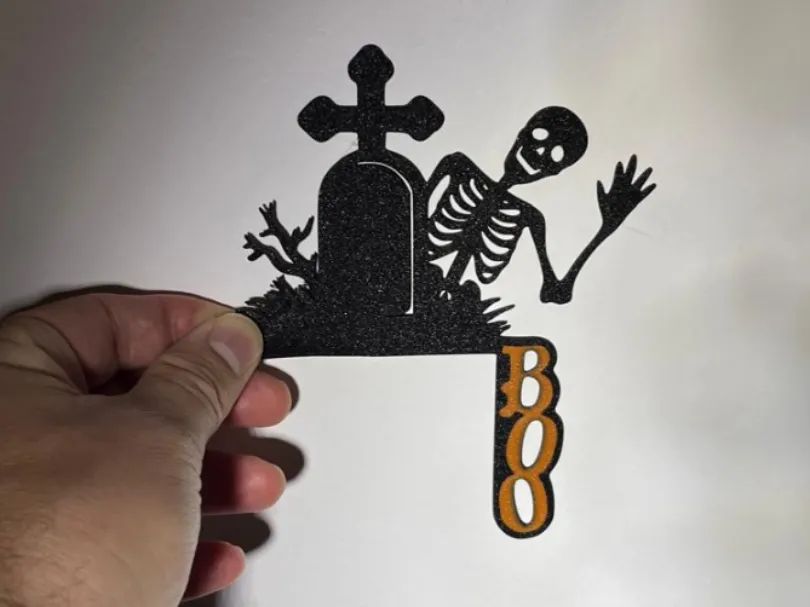 Decoração de Halloween "Boo"