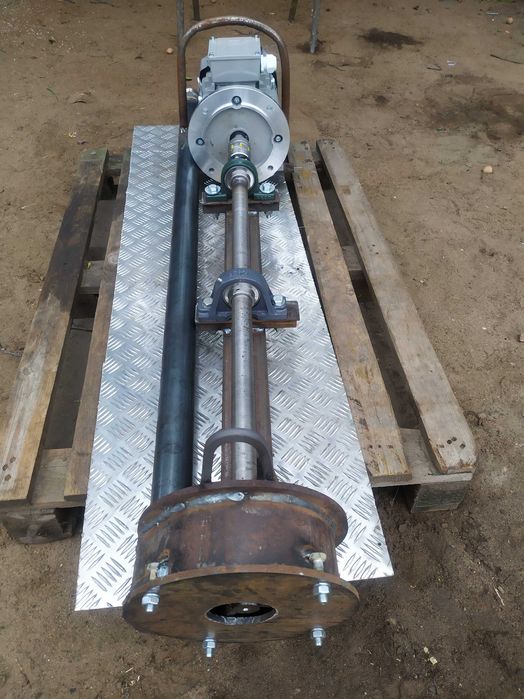 NOWA pompa do wody z piaskiem, odmularka 5,5 kW łożyska nierdzewne