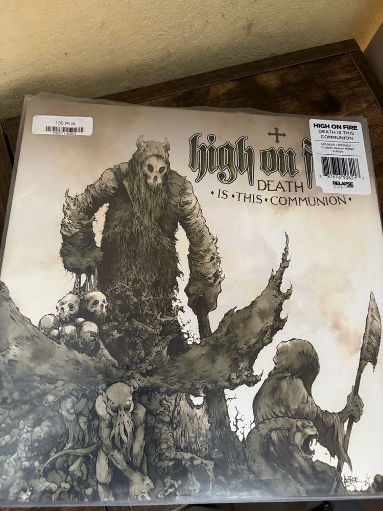 High on Fire - Death is this Communion LP Winyl Kolor