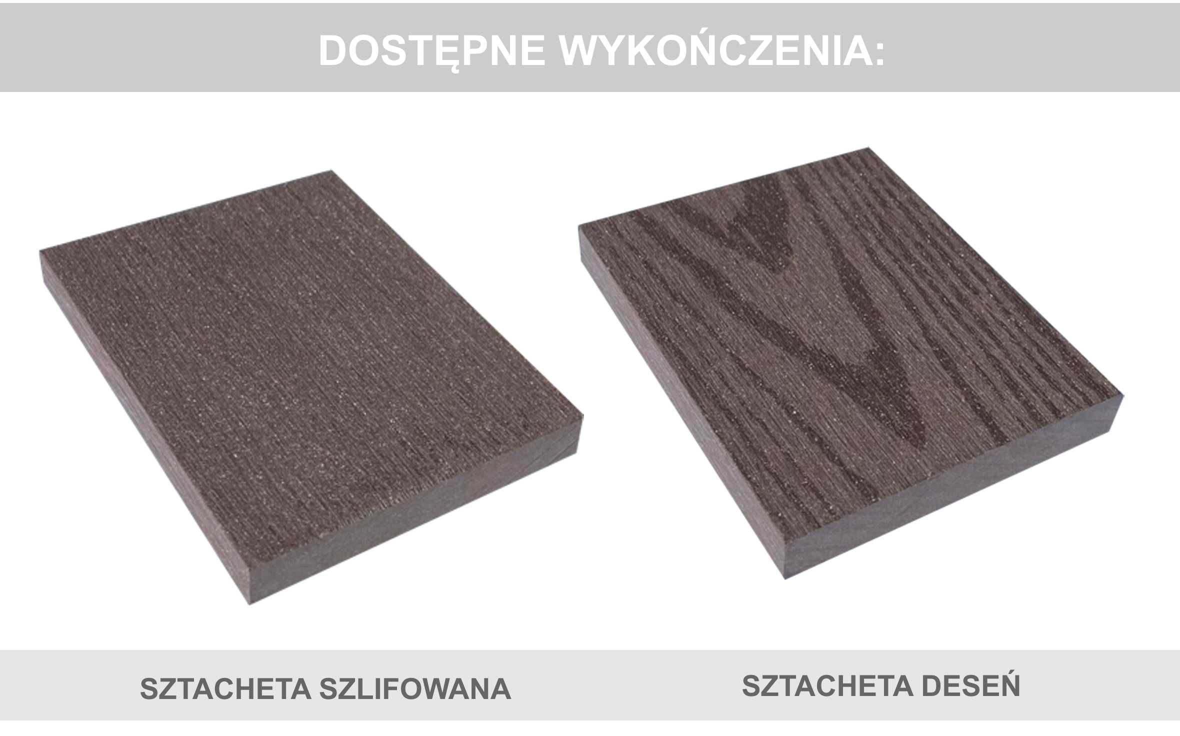 Sztacheta / sztachety kompozytowe WPC Ogłoszenie PRODUCENTA