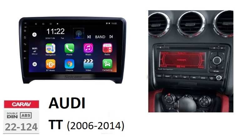 (NOVO) Rádio 2DIN Audi TT (Desde 1998 a 2014) • Android GPS • 8N 8J