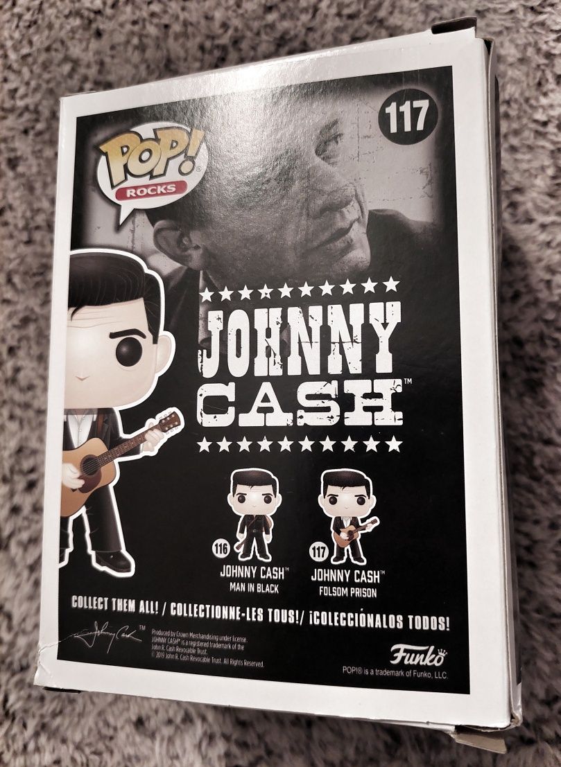 Funko Pop Johnny Cash 117 folson prison elvis presley