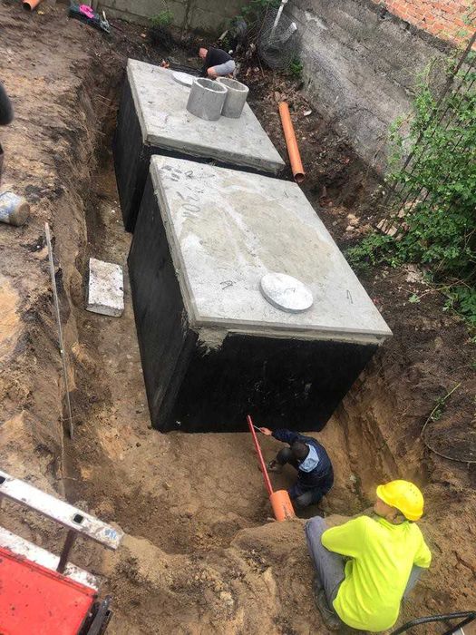 Szambo 10m3 betonowe i inne deszczówka ATEST PRODUCENT zbiorniki