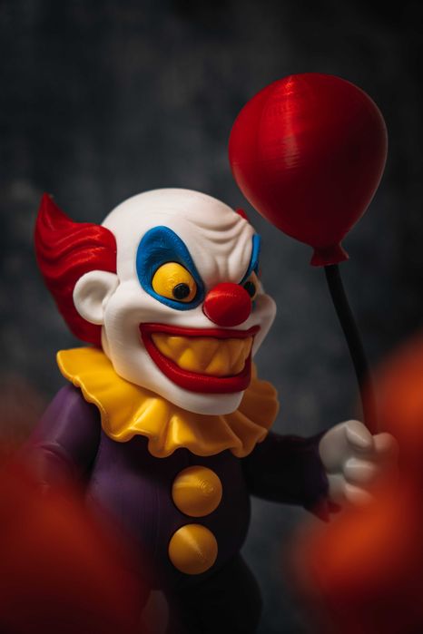 Figurka Mroczny Klaun - Idealna Ozdoba na Halloween!