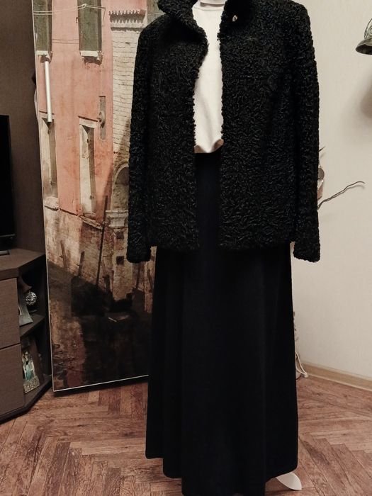 Спідниця вовна 50%  максі тепла вовняна довга