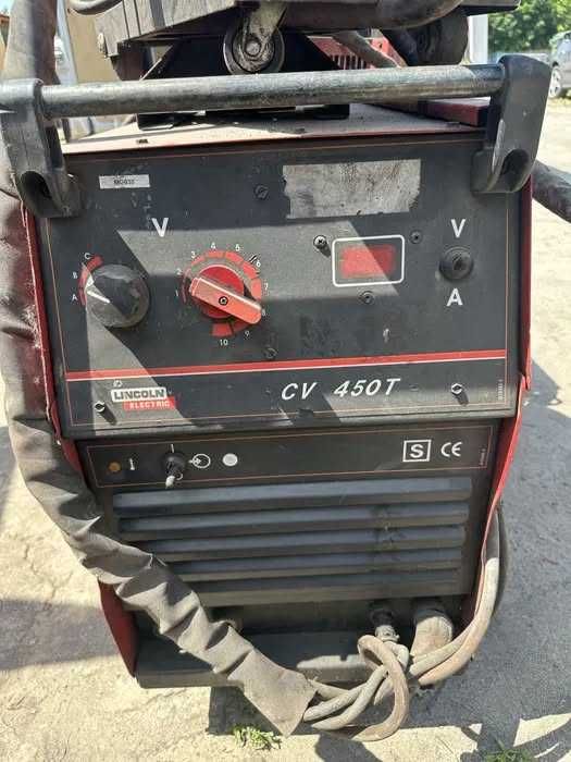 Spawarka Linkoln CV 450 T chlodnica podajnik 4- rolkowy