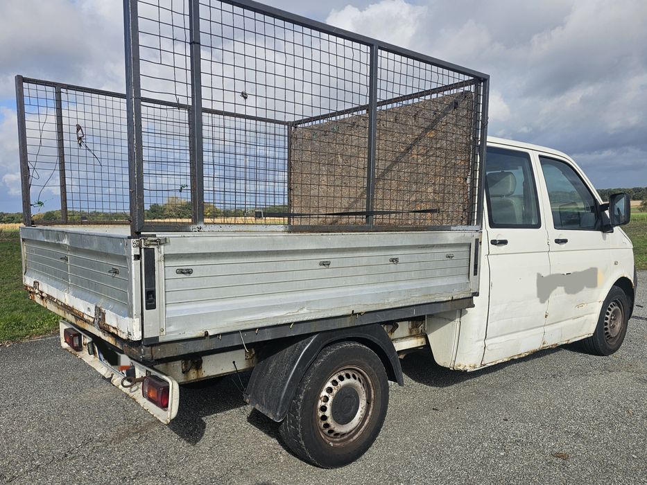 VW T5 Doka 1.9tdi 6osobowy Zadbany Tanio Niski przebieg Długie oplaty