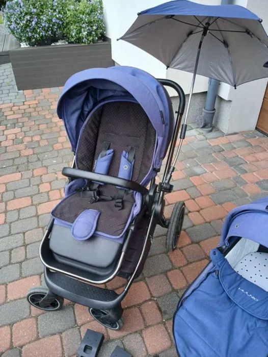 Wózek spacerowy Muuvo QUICK 3.0 Chrome nosidełko łupina Cybex