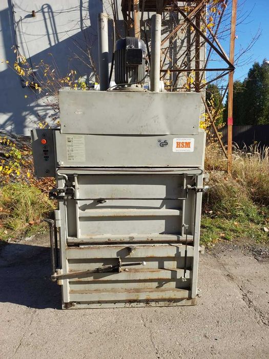 Belownica prasa do foli kartonu makulatury odpadów śmieci papieru HSM