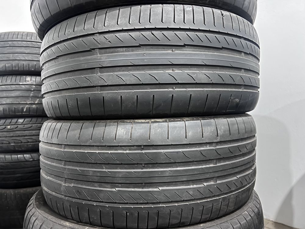 Шини б/у 245/45 R18 Continental комплект:літо:склад R18