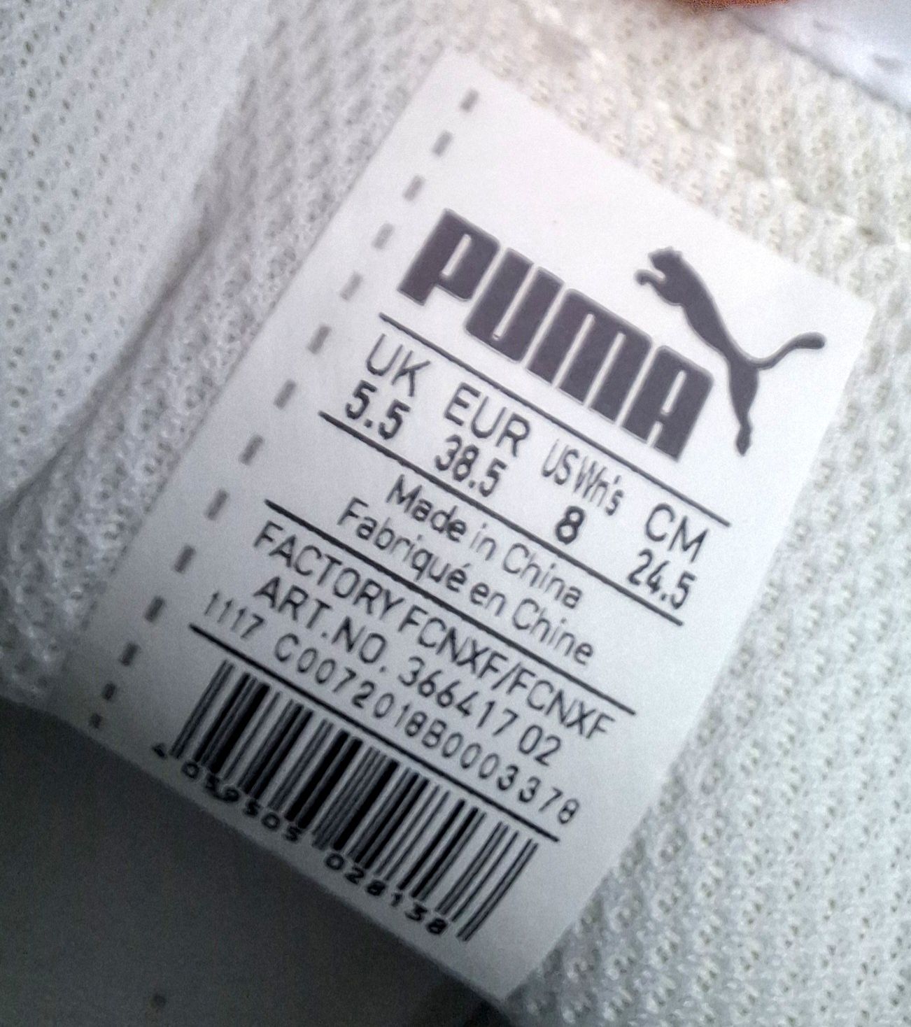 r. 38,5 NOWE sneakersy trampki PUMA Vikky v2 Ribbon P 369727 BIAŁE