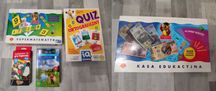 gry 5 szt. - Supermatematyk, Ortografia, Kasa edukacyjna, gry logiczne
