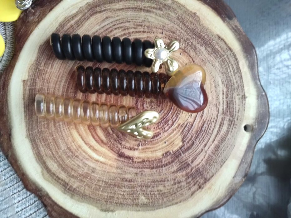 Трендовые заколки краб резинки-браслеты на руку, спираль . Новые