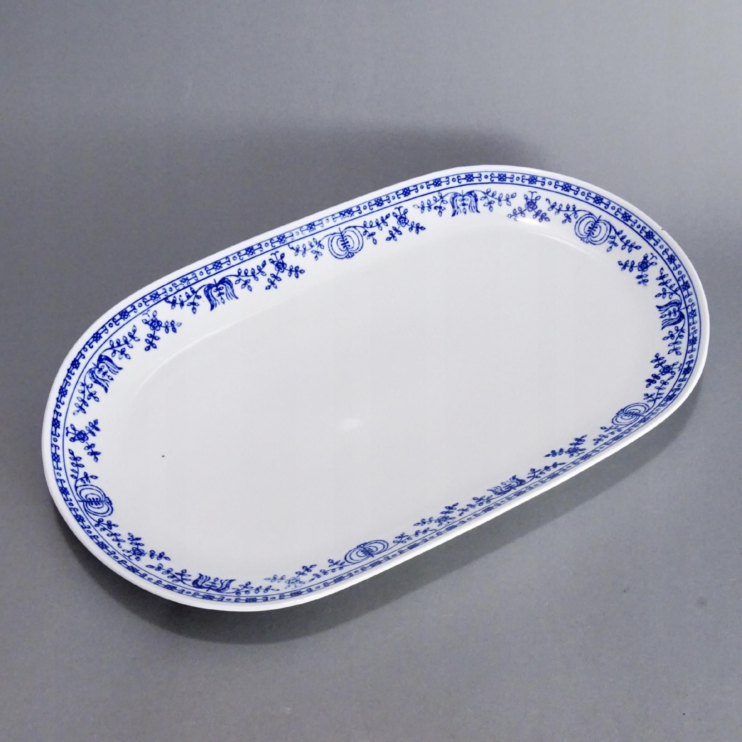 piękny półmisek porcelanowy 38.5 x 22,5