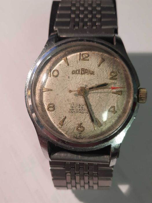 Zegarek Delbana z lat 50-tych - 17 kamieni