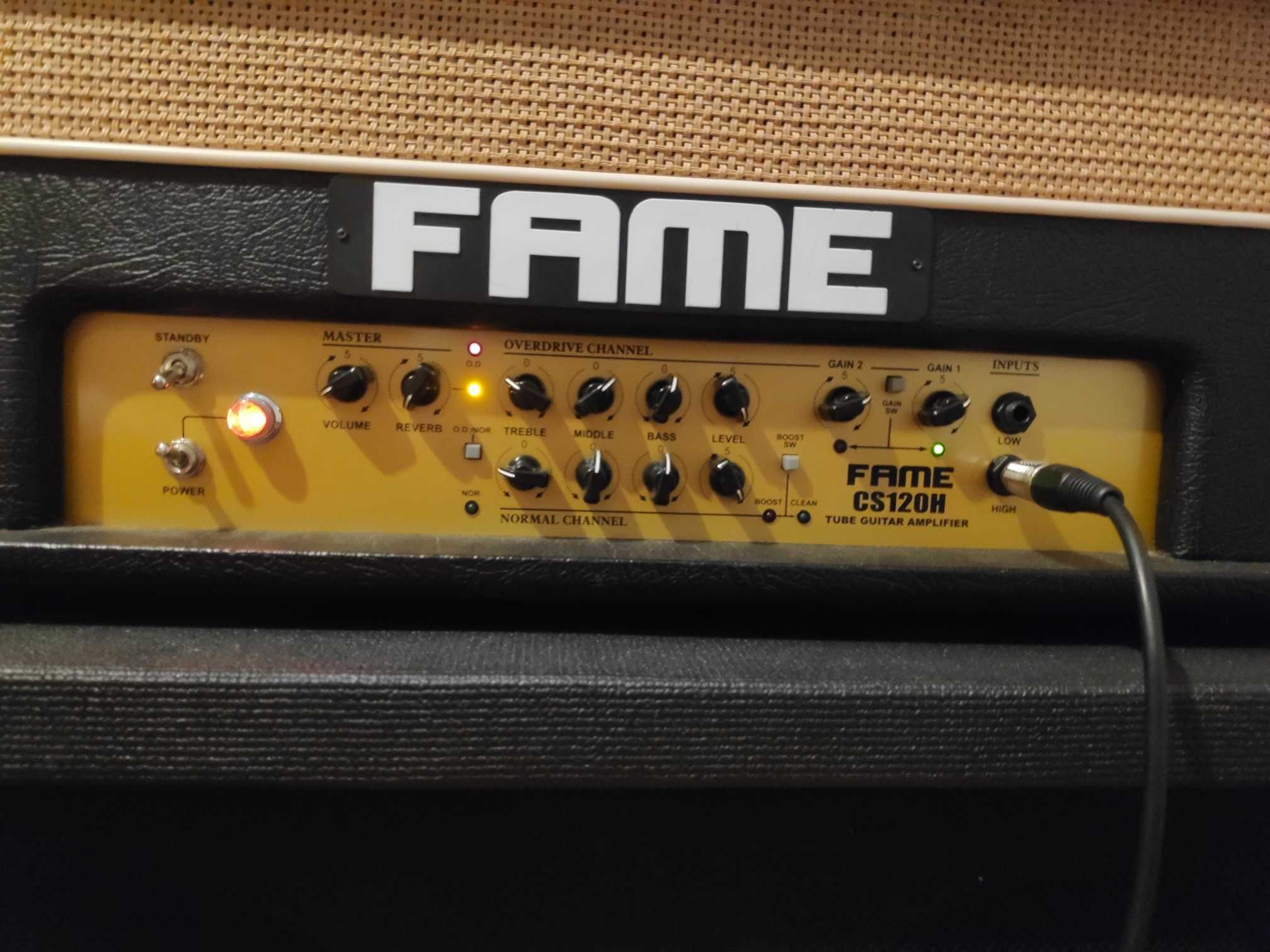 Amplificador/Cabeço Fame a Válvulas 120W
