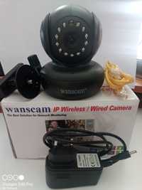 Беспроводная поворотная IP WI-FI камера с микрофоном Wanscam Видеоняня