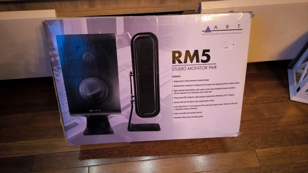 ART RM5 Monitors monitory głośniki kolumny studyjne