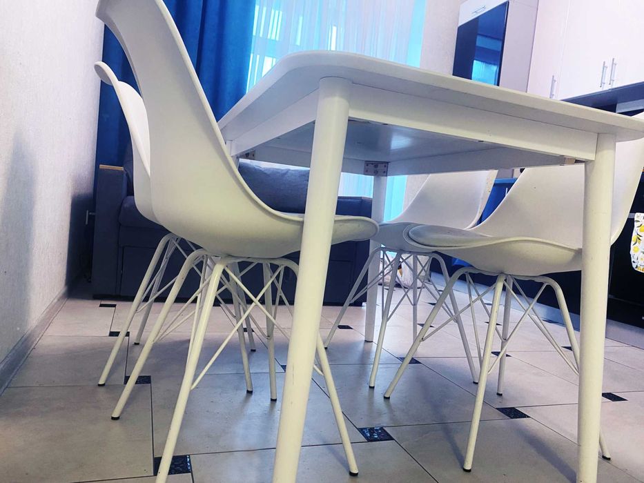 Стіл + 4 стільці Кухонний набір Супер Варіант. Стильно, сучасно