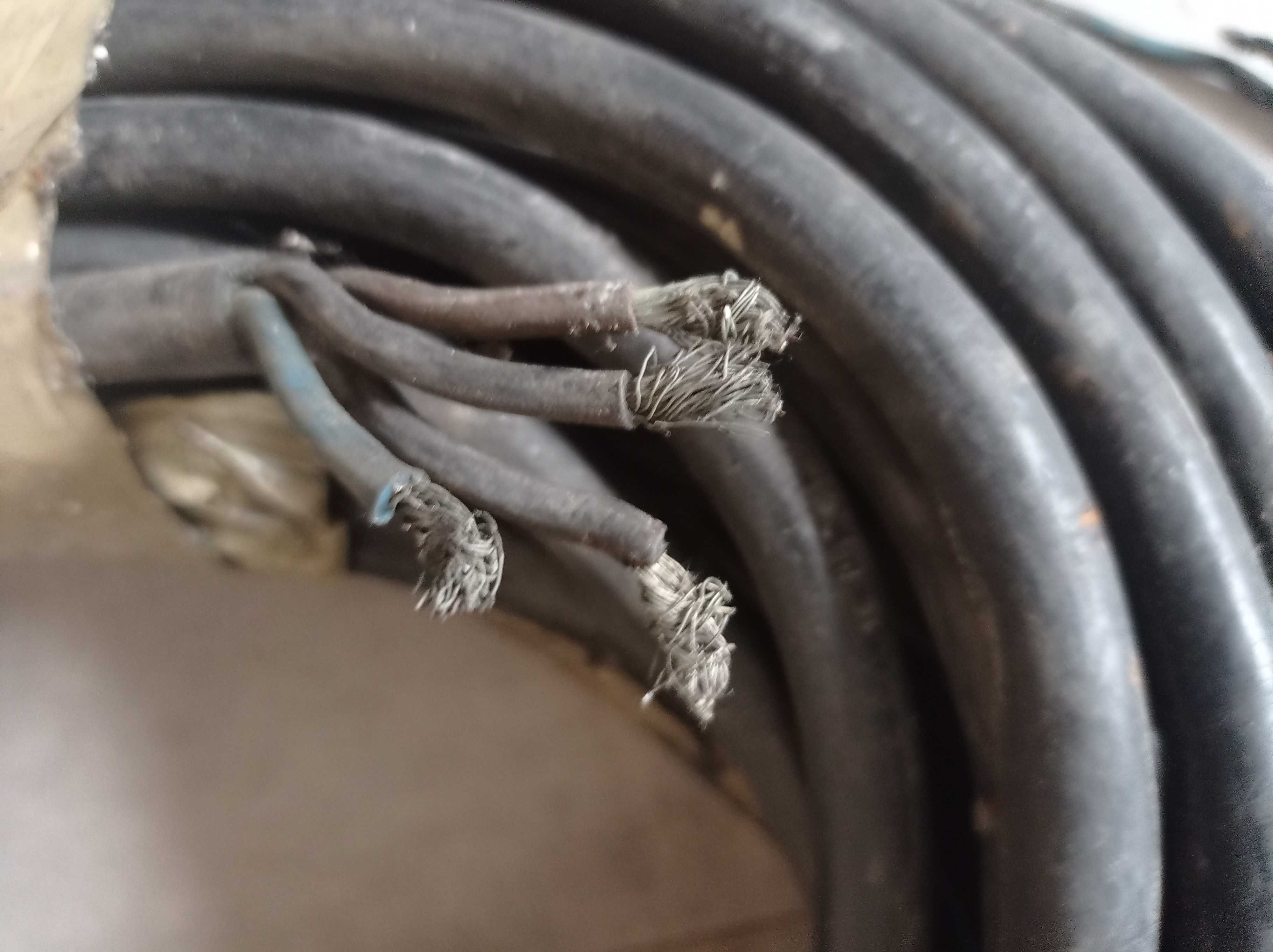 Przewód elektryczny gumowy OnPD zasilający elastyczny linka 4x10 50 m