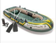 Ponton wędkarski  Seahawk 3 osobowy z wiosłami