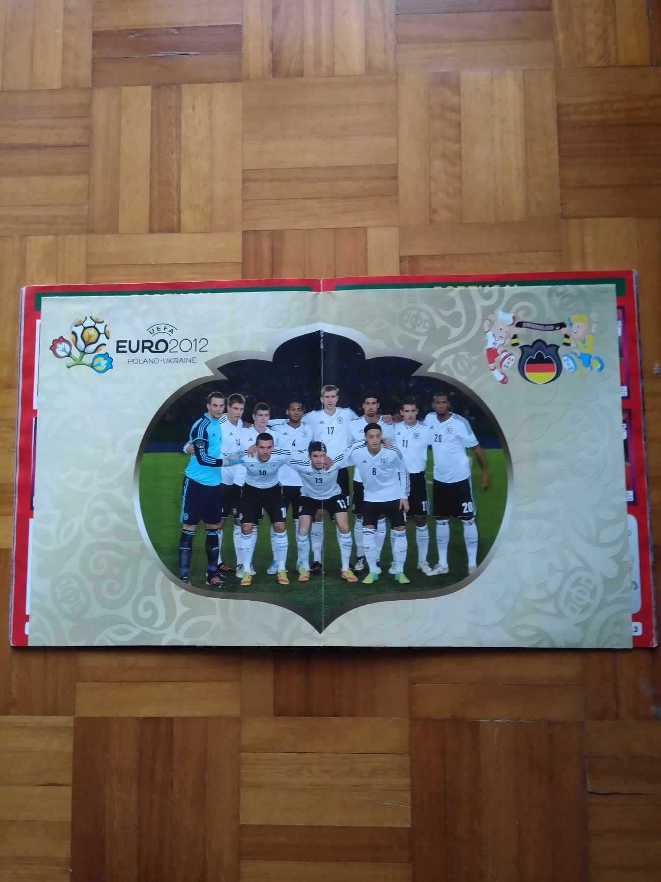 Caderneta Completa Como Nova EURO 2012.