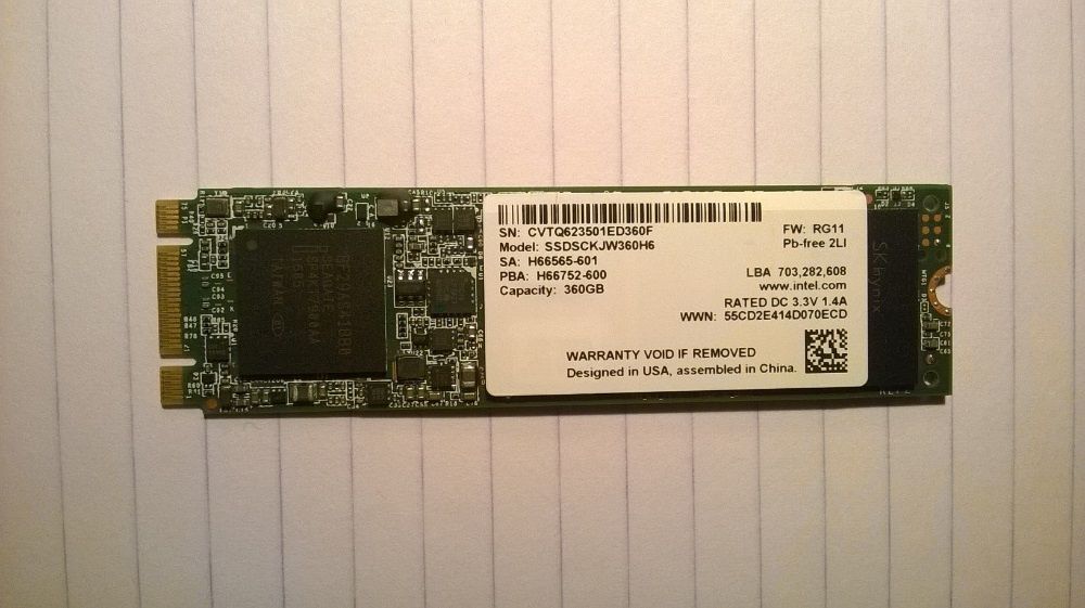 SSD M.2 360G Intel
