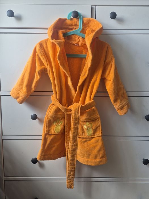 Szlafrok dla dzieci 3/4 lata rozmiar 98/104