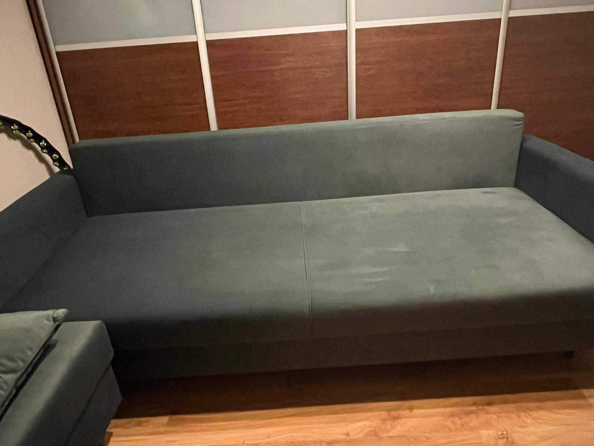 Sofa Rimi Lux 3DL - trzyosobowa + puf