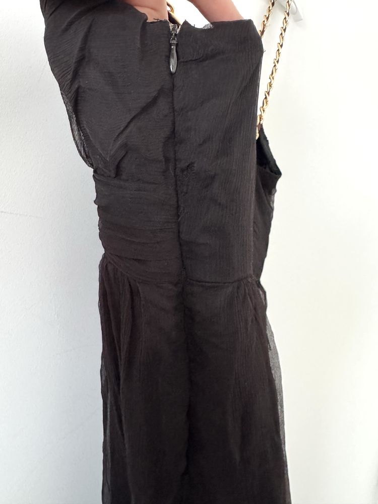 ZARA jedwabna sukienka Silk