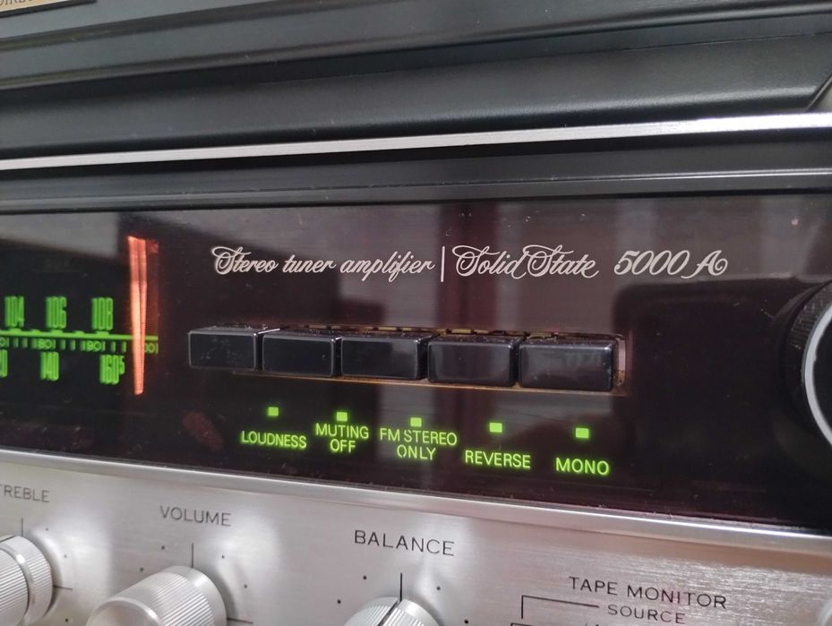 Sansui 5000A. Amplituner stereo. Vintage.