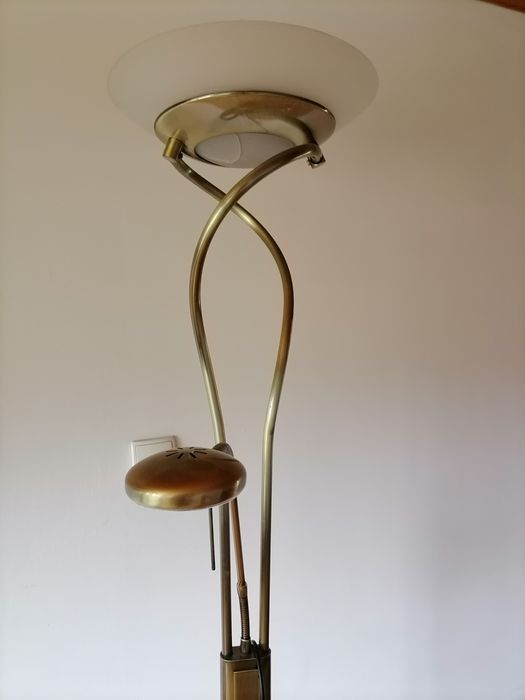 Lampa stojąca podwojna