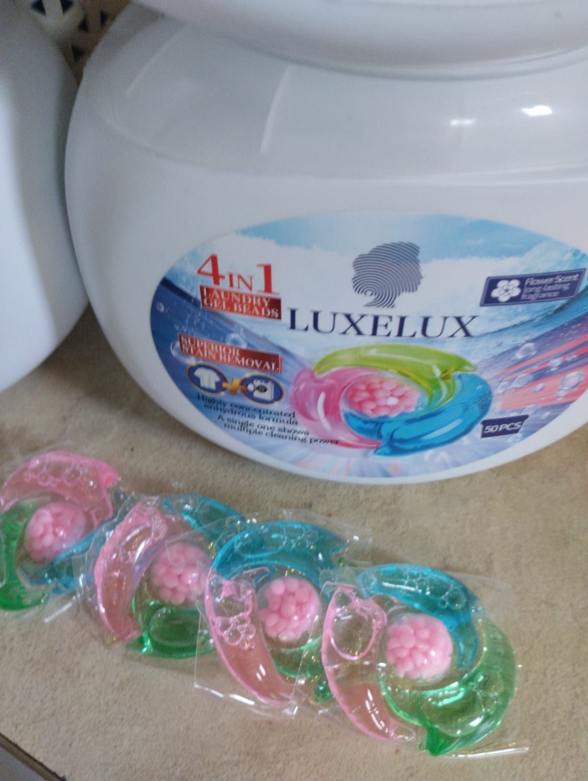 Kapsułki do prania Luxelux 50sztuk