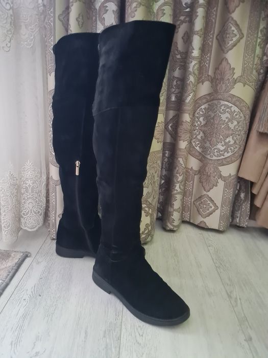 Ботфорти високі чоботи сапоги 37