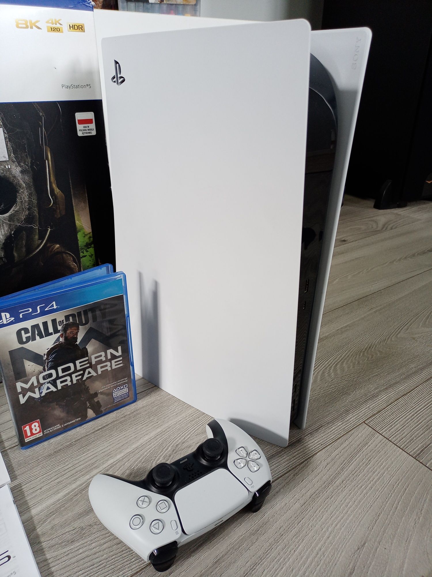 Ps5 Napęd 1216A Gra Gwar. Stan Sklepowy Playstation5 Komplet