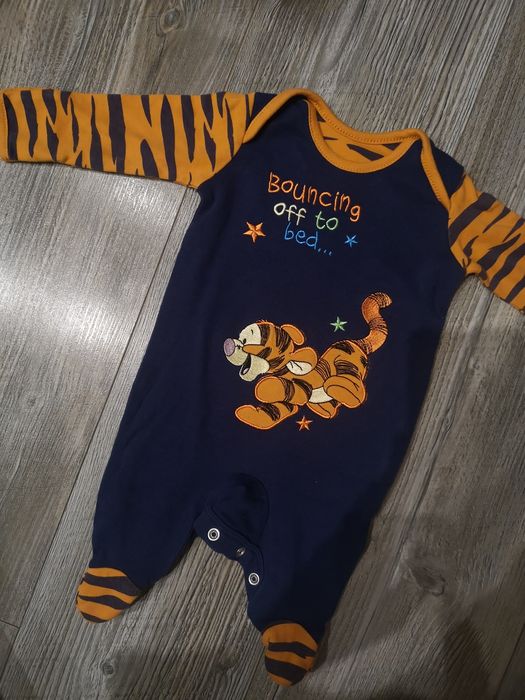 Śpiochy h&m i George w misie i Kubuś Puchatek Disney