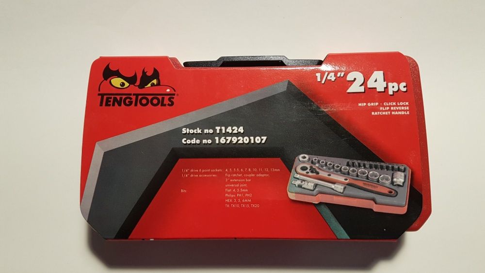 Tengtools Jg Ch Cx 1/4 24pcs T-1424 (NOVO)