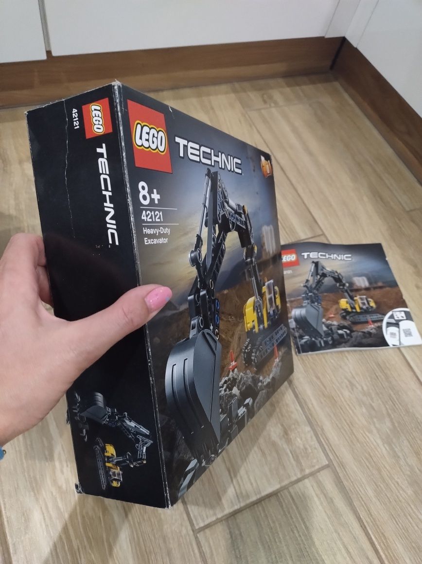 LEGO technic puste pudelka plus instrukcje