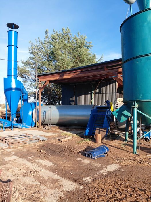 Suszarnia do trocin bębnowa