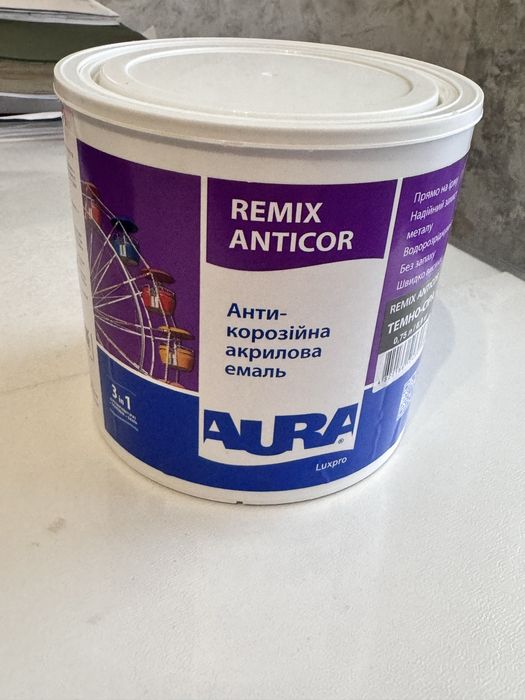 Анти-корозійна акрилова емаль (фарба)