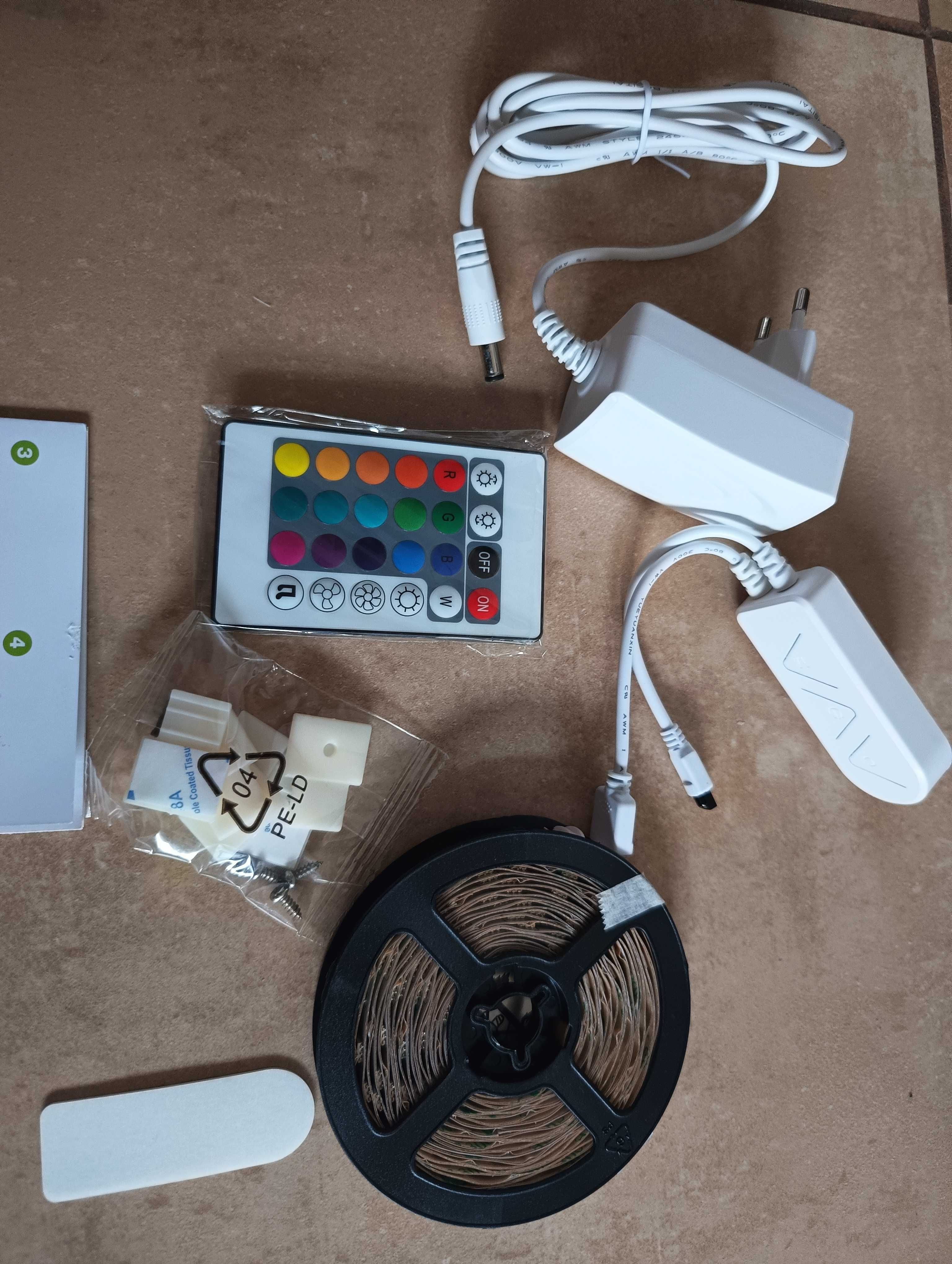 Sprzedam Lepro Taśma LED 5 m, muzyczny łańcuch świetlny z pilotem NOWE