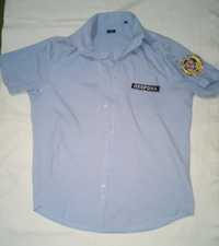 Рубашка (короткий рукав) с нашивкой Охрана