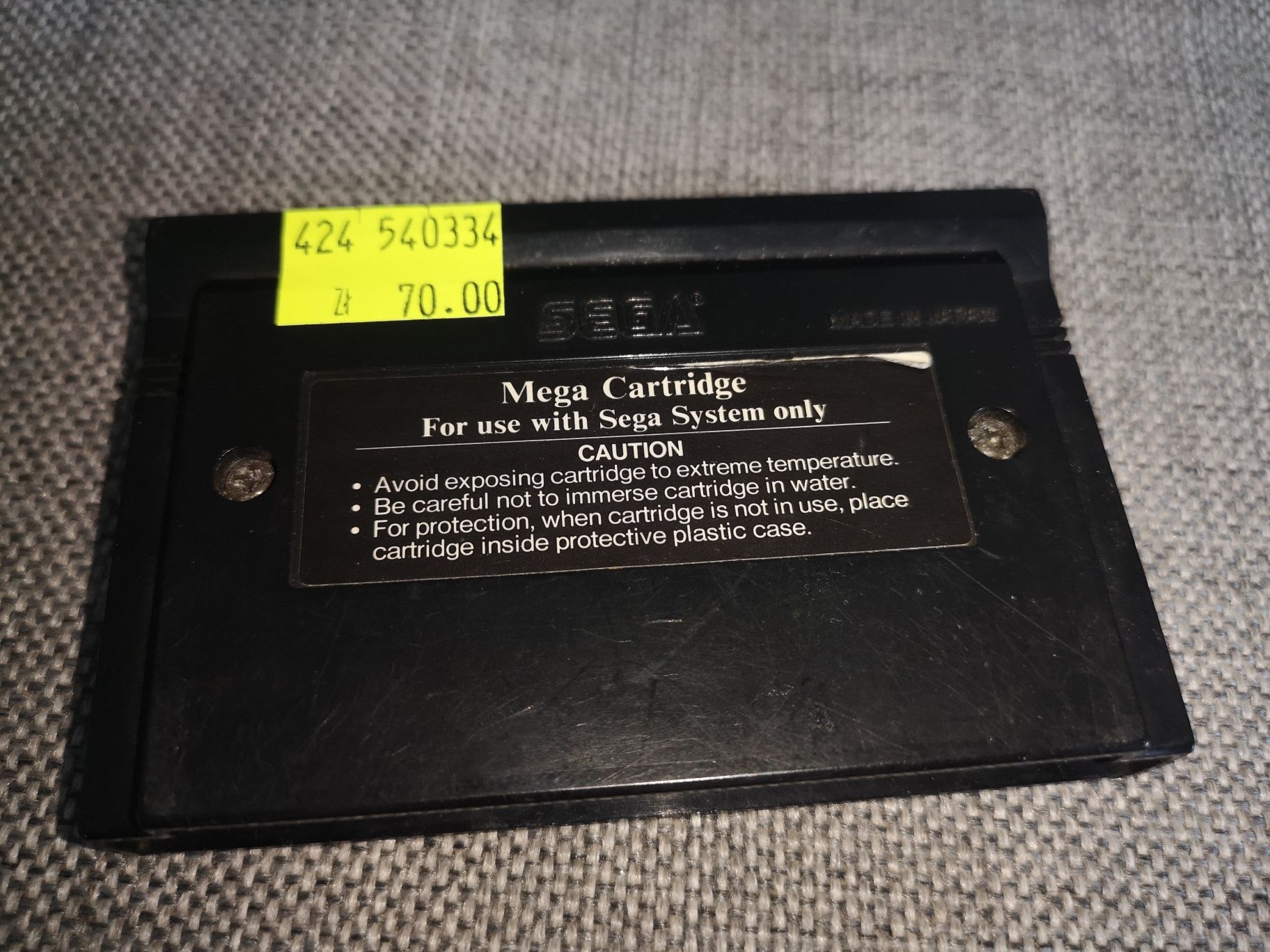 E-SWAT Sega MASTER SYSTEM gra (sklep Ursus) rzadkość na rynku RETRO