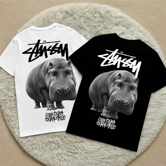 Stussy — Новая футболка Стусси — Teddy — XS S M L XL XXL — BIG Logo