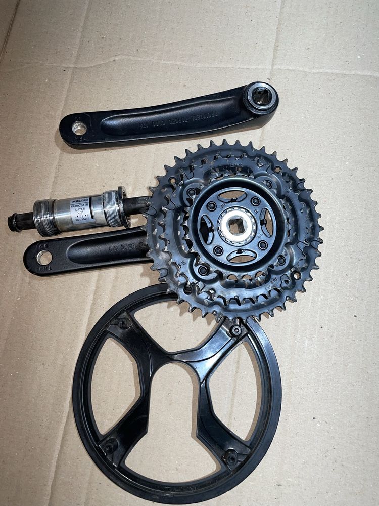 Шатуни Prowheel 24-34-42 + каретка квадрат