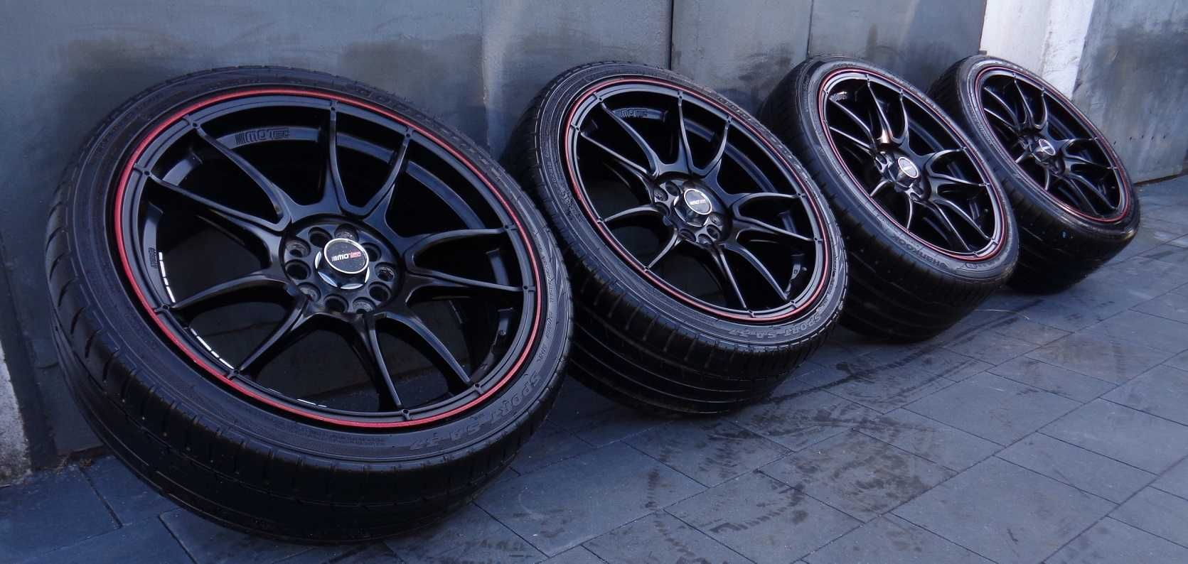 Alufelgi Motec Nitro 18 cali 5x105 i 5x115 Opel, Chevrolet + opony